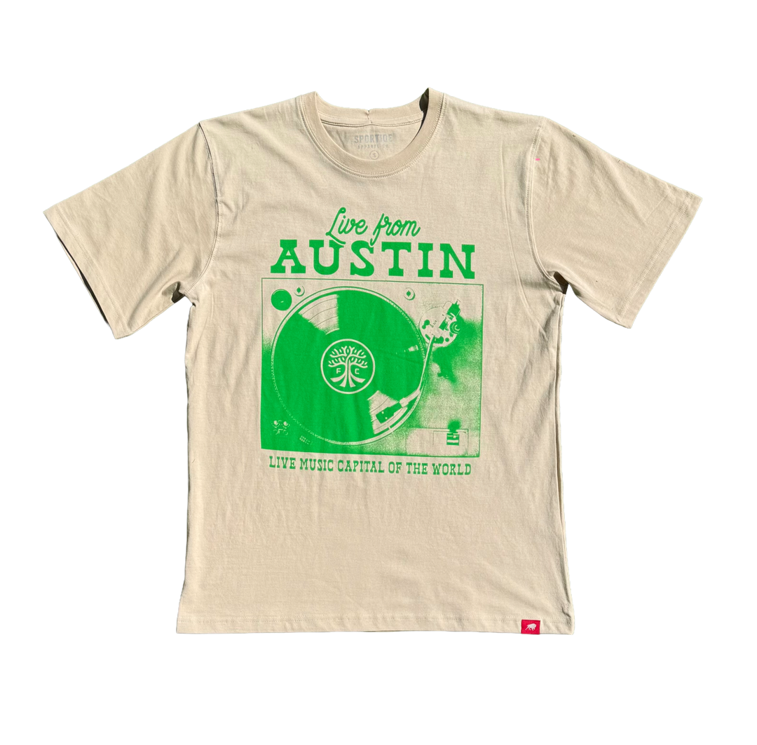 AUSTIN FC LIVE FROM ATX RECORD TEE