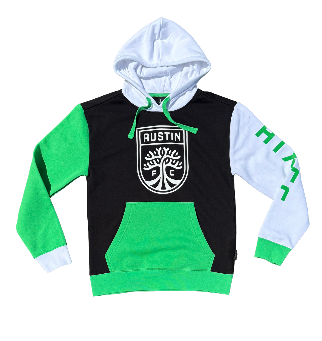 AUSTIN FC COLOR BLOCK BURST HOODIE