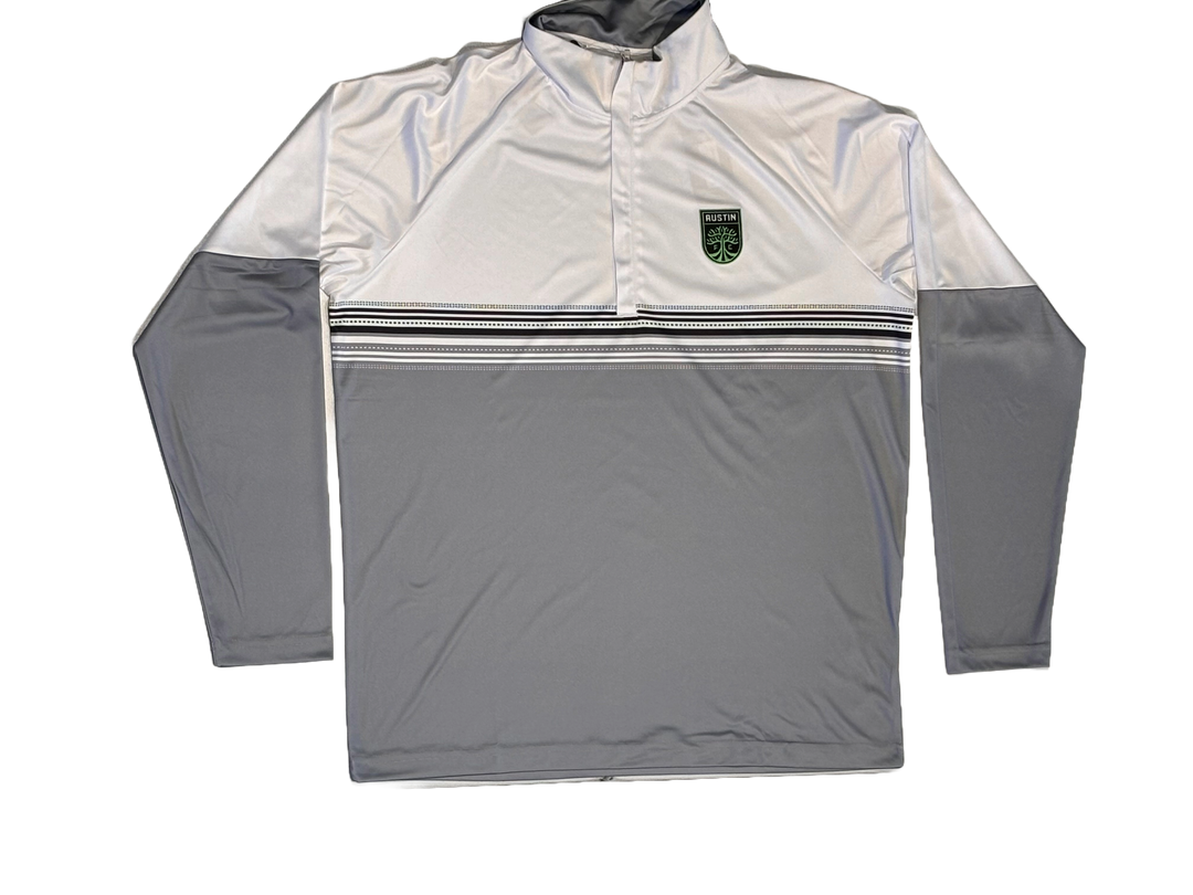 AUSTIN FC BENDER MENS QUARTER ZIP PRIMARY CREST