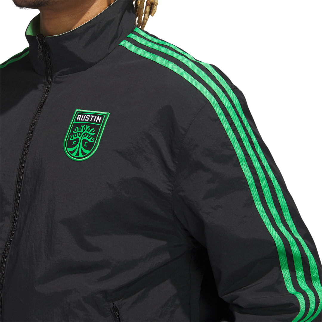 AUSTIN FC ANTHEM REVERSIBLE JACKET 2023 – The Verde Van