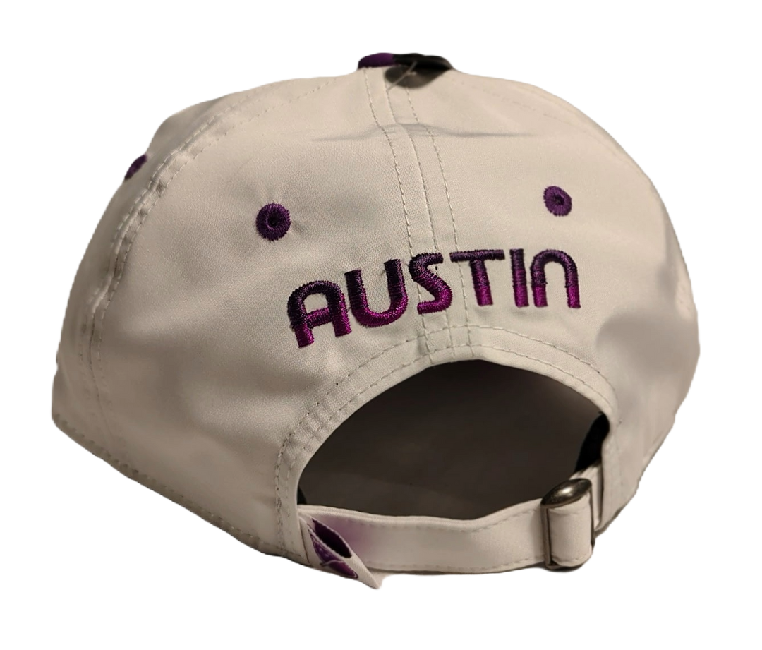 AUSTIN FC 970 SS WHITE PANEL PURPLE HAT