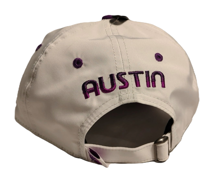 AUSTIN FC 970 SS WHITE PANEL PURPLE HAT