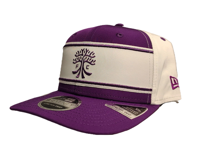 AUSTIN FC 970 SS WHITE PANEL PURPLE HAT
