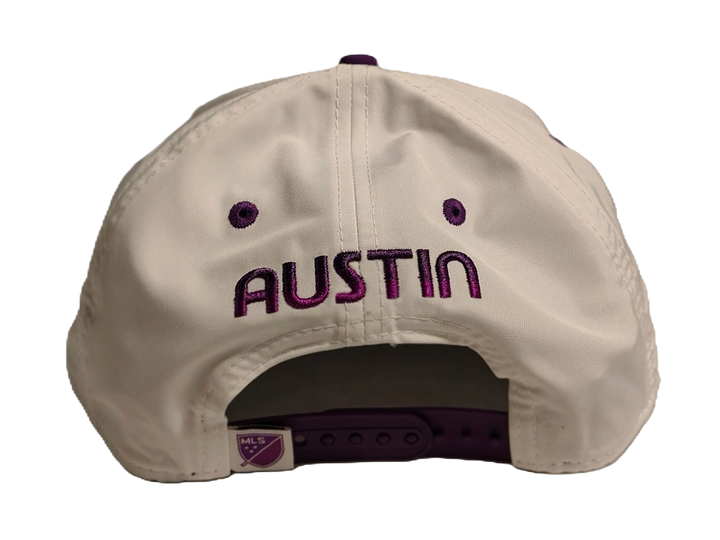 AUSTIN FC 920 WHITE PANEL PURPLE HAT