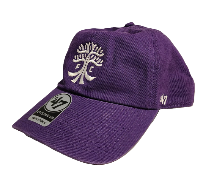 AUSTIN FC PURPLE CLEAN UP HAT