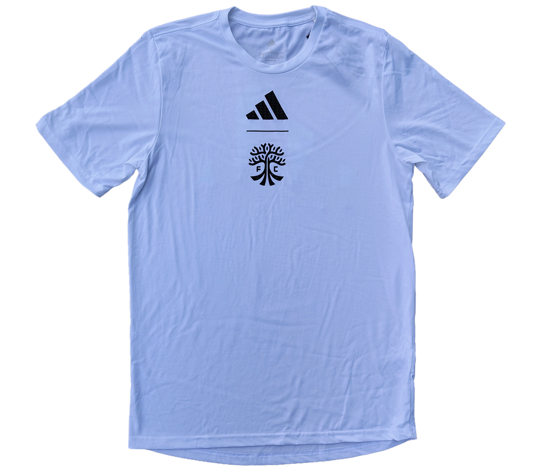 AUSTIN FC WHITE HOOK 2026 PREGAME TEE
