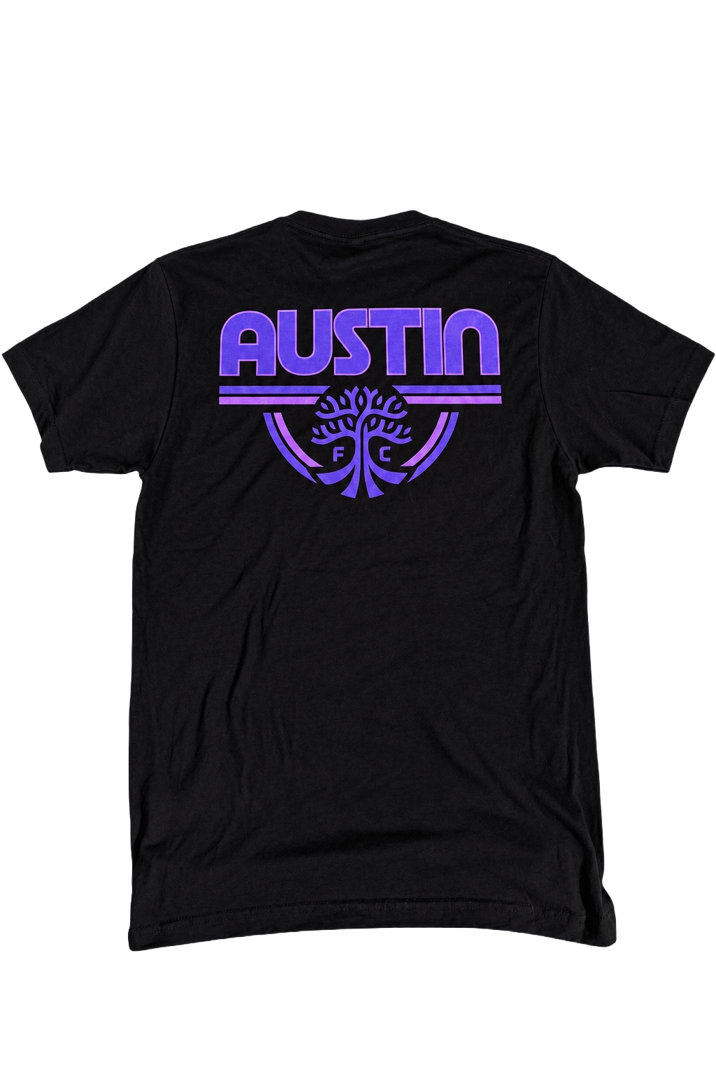 AUSTIN FC BLACK SUNSET WORDMARK TEE