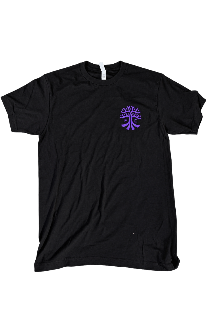 AUSTIN FC BLACK SUNSET WORDMARK TEE