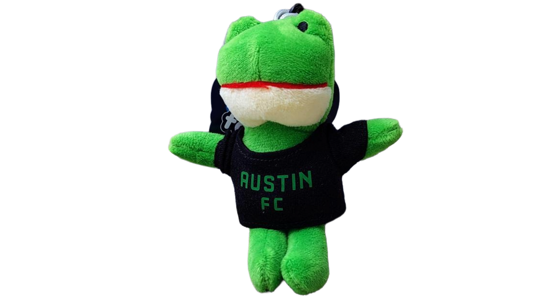 AUSTIN FC PLUSH FROG KEYCHAIN