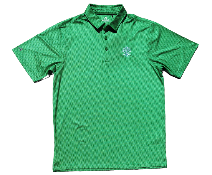 AUSTIN FC SECONDARY CREST GREEN TRICKLE POLO