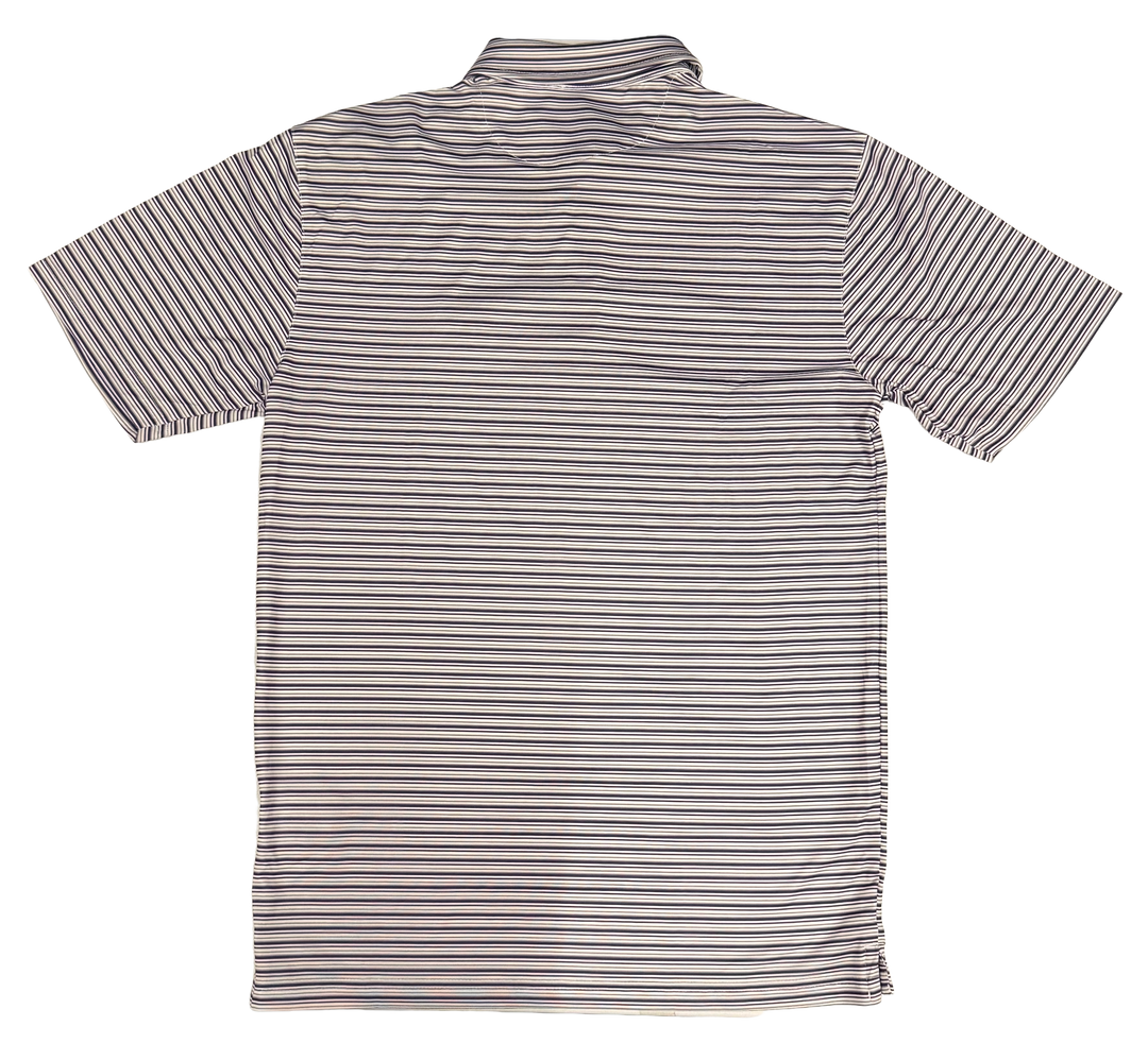 AUSTIN FC PURPLE STRIPE STREAMLINE POLO