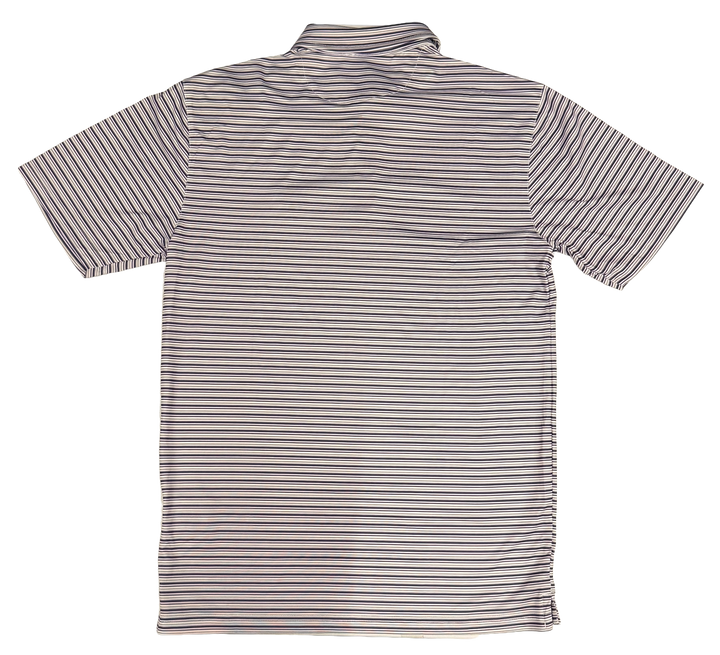 AUSTIN FC PURPLE STRIPE STREAMLINE POLO