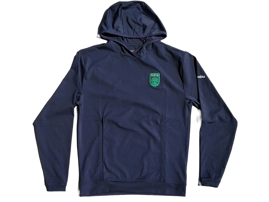AUSTIN FC BLACK LONG DRIVE HOODIE