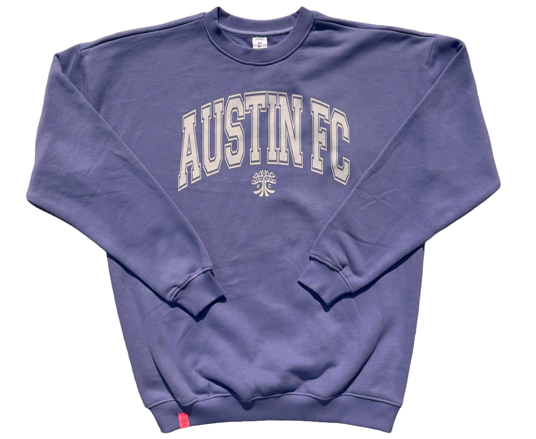 AUSTIN FC WOMEN'S LAVENDER MIRANDA CREWNECK