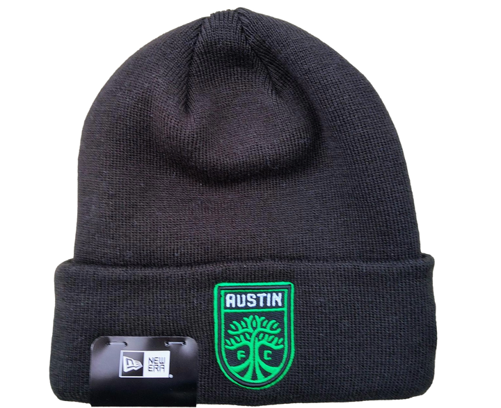 AUSTIN FC KNIT CUFF BEANIE BLACK