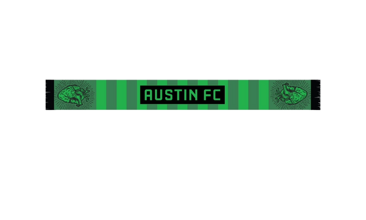 AUSTIN FC SCARF HOOK 25 VERDE LISTOS