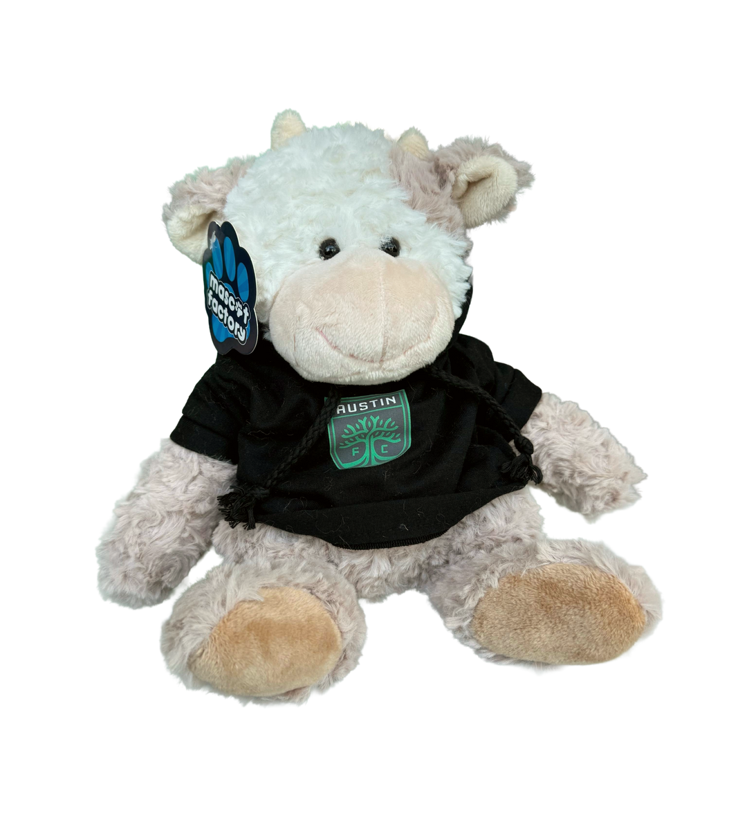 Austin Cow AUSTIN FC PLUSH COW WITH HOODY – The Verde Van