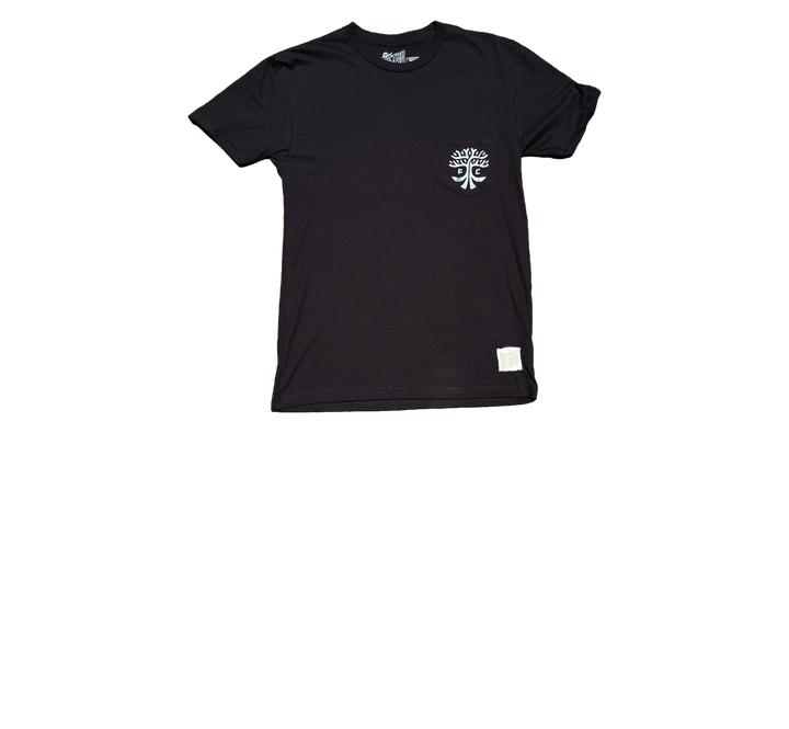 AUSTIN FC SECONDARY CREST RETRO POCKET TEE BLACK