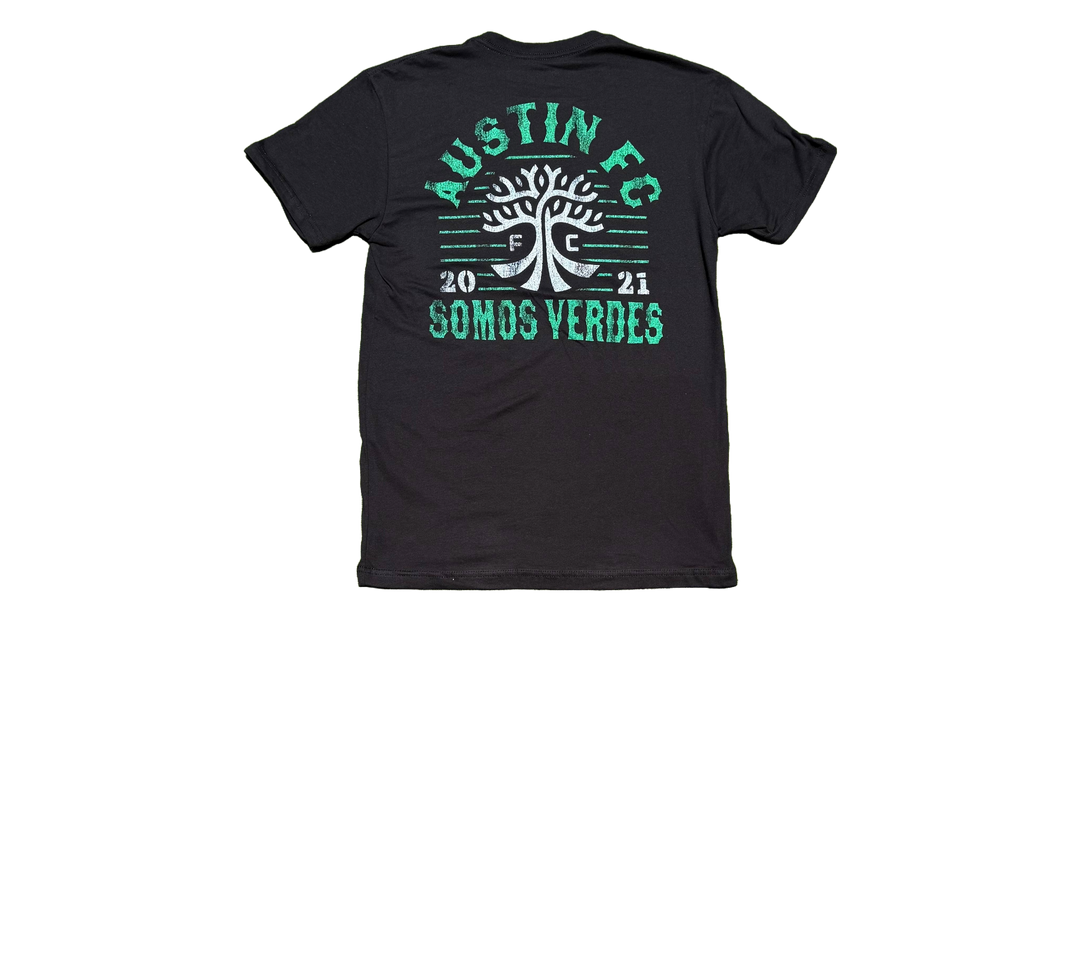 AUSTIN FC SECONDARY CREST RETRO POCKET TEE BLACK