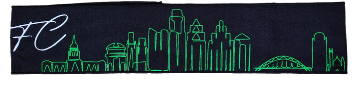 AUSTIN FC SKYLINE WOVEN SCARF
