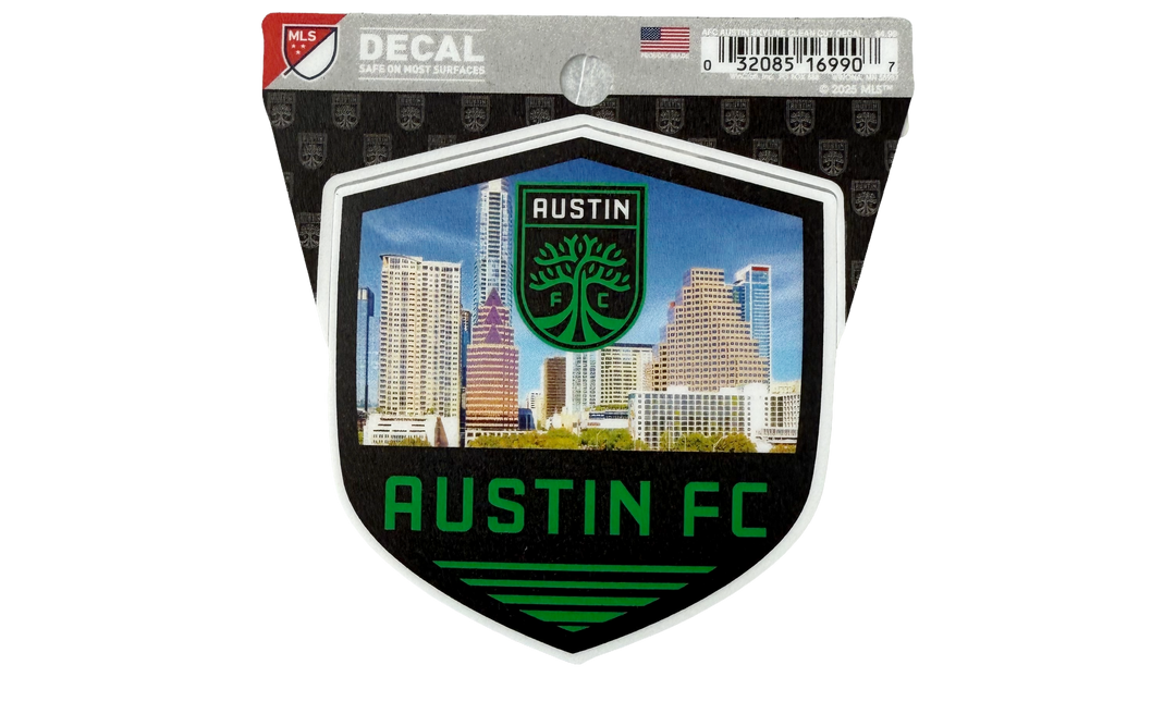 AUSTIN FC SKYLNIE CLEAN CUT DECAL
