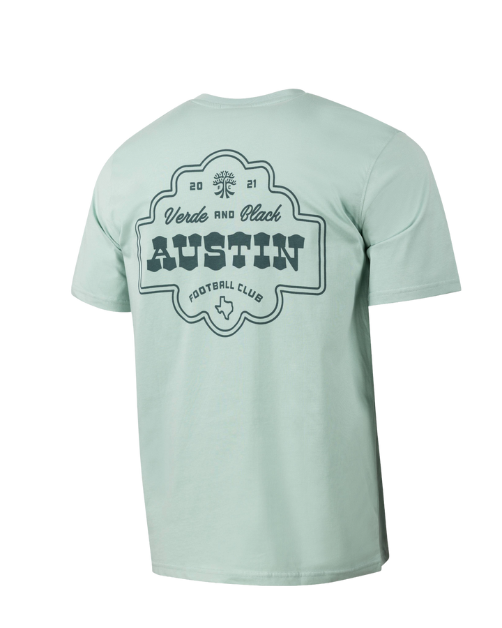 AUSTIN FC COWBOY BADGE TEE MINT