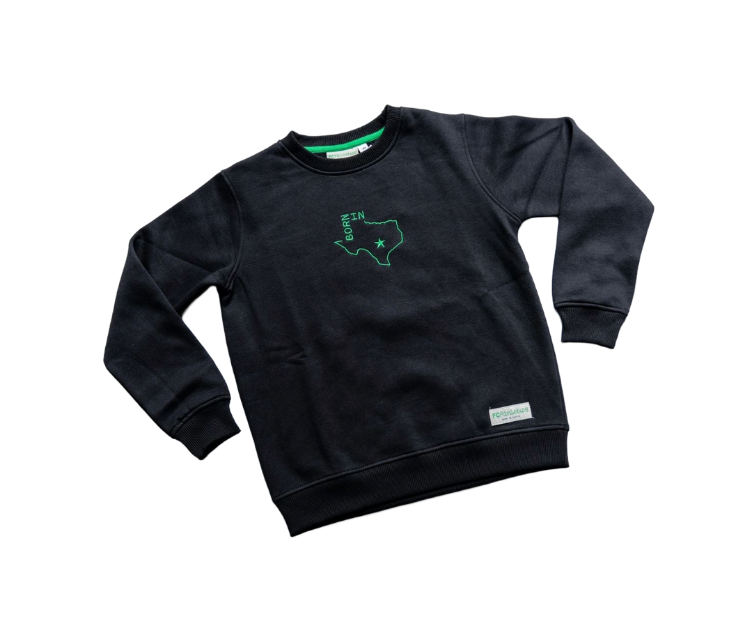 FC ATHLETICS YOUTH BORN IN ATX CREWNECK