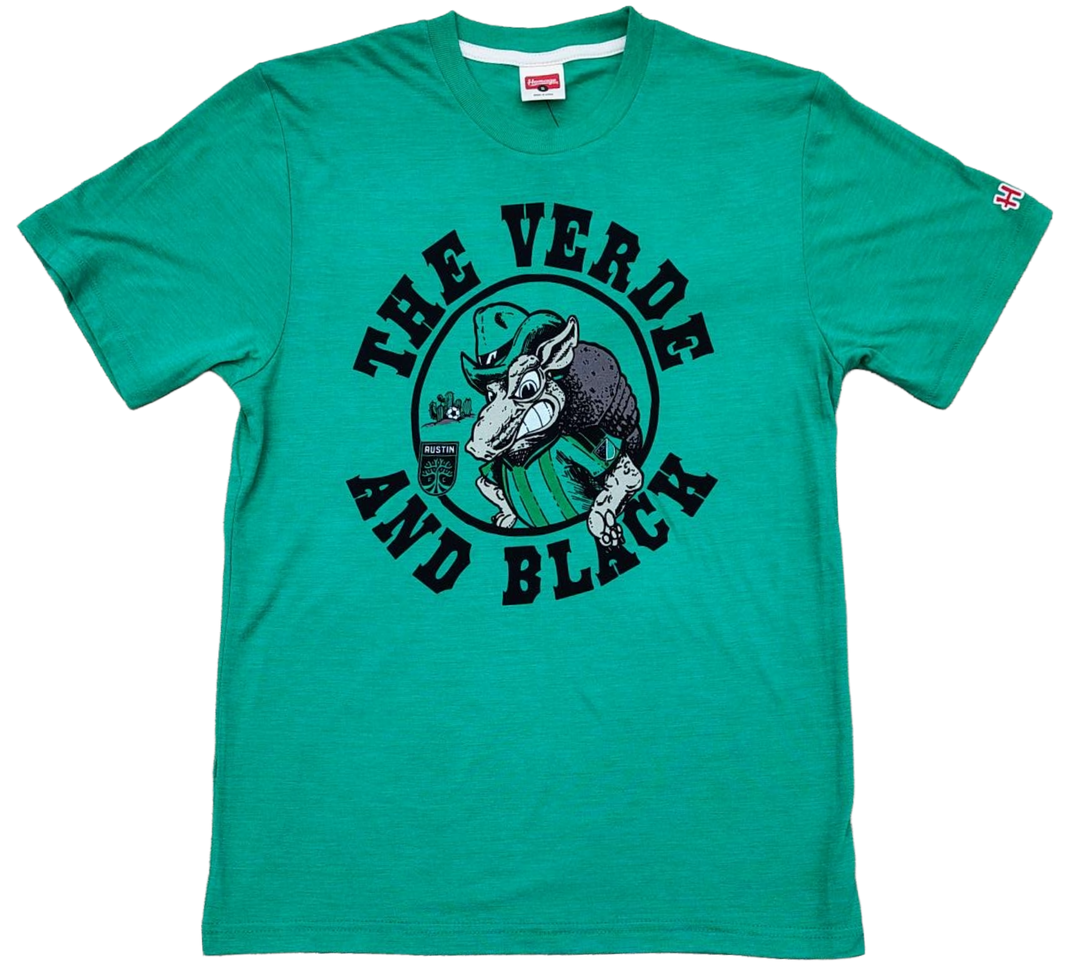 AUSTIN FC GREEN VERDE AND BLACK EXCLUSIVE TEE