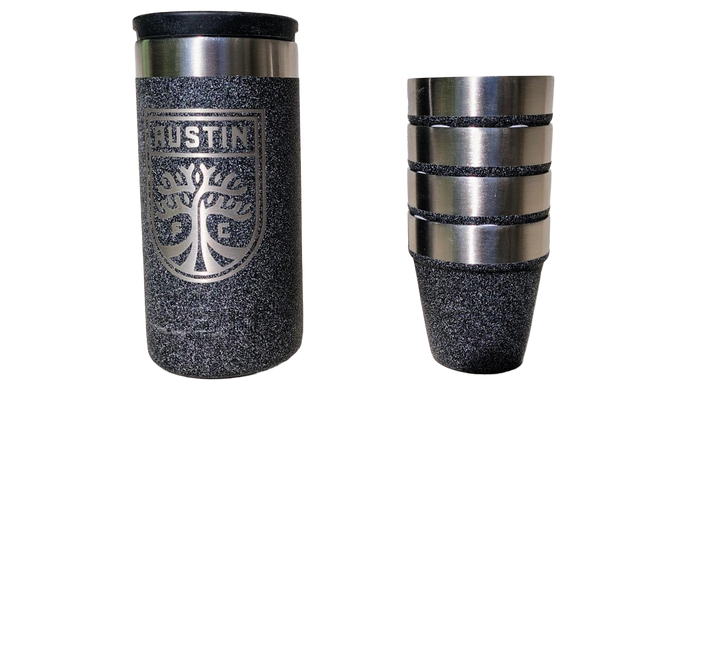AUSTIN FC YETI BLACKSTONE SHOT GLASSES
