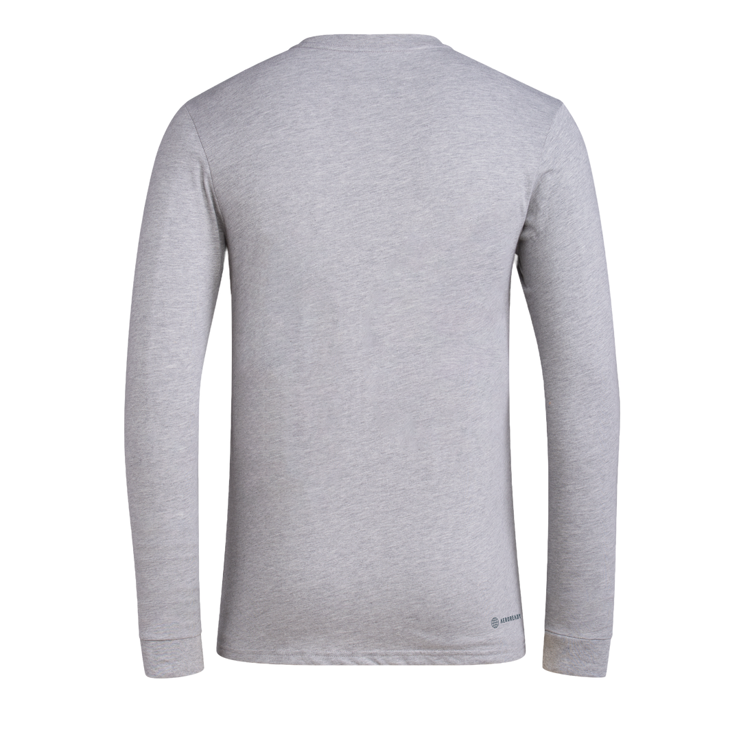 AUSTIN FC LS PREGAME 25 VINTAGE FIELD TEE GREY