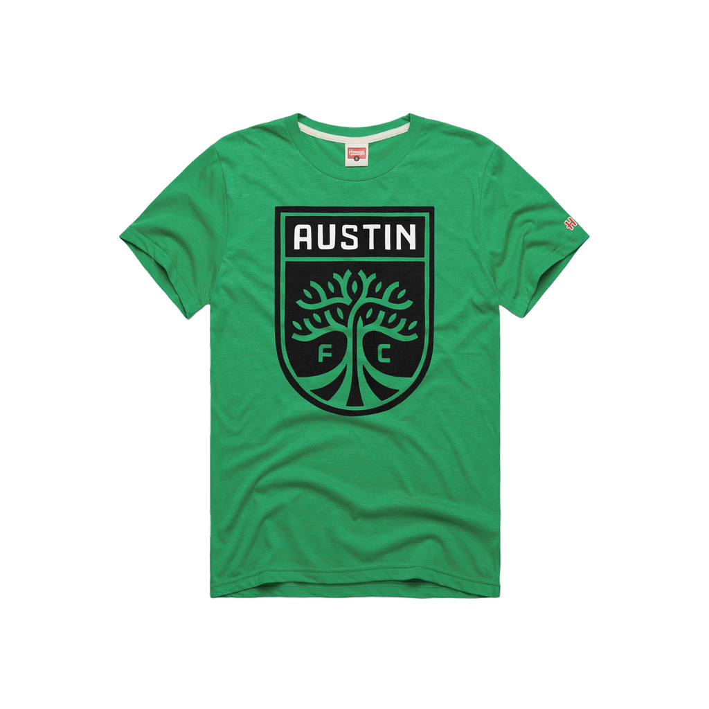 AUSTIN FC PRIMARY LOGO TEE HOMAGE – The Verde Van