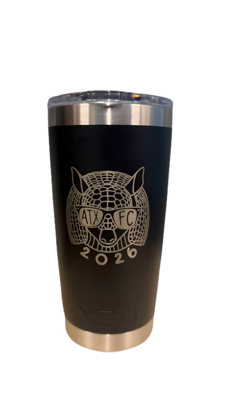 AUSTIN FC X JENNY LANE 20 OZ BLACK YETI